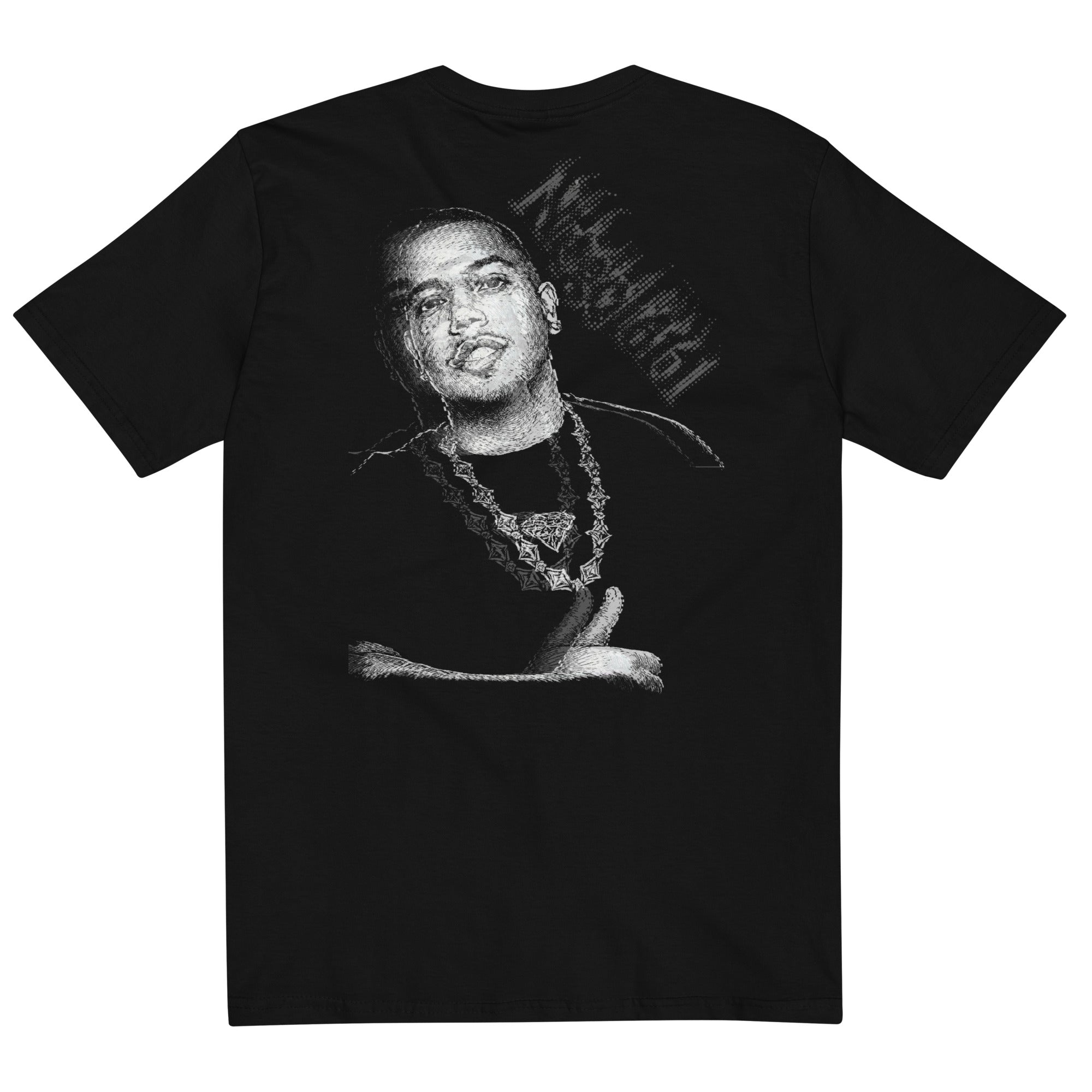 Men's fitted straight cut t-shirt