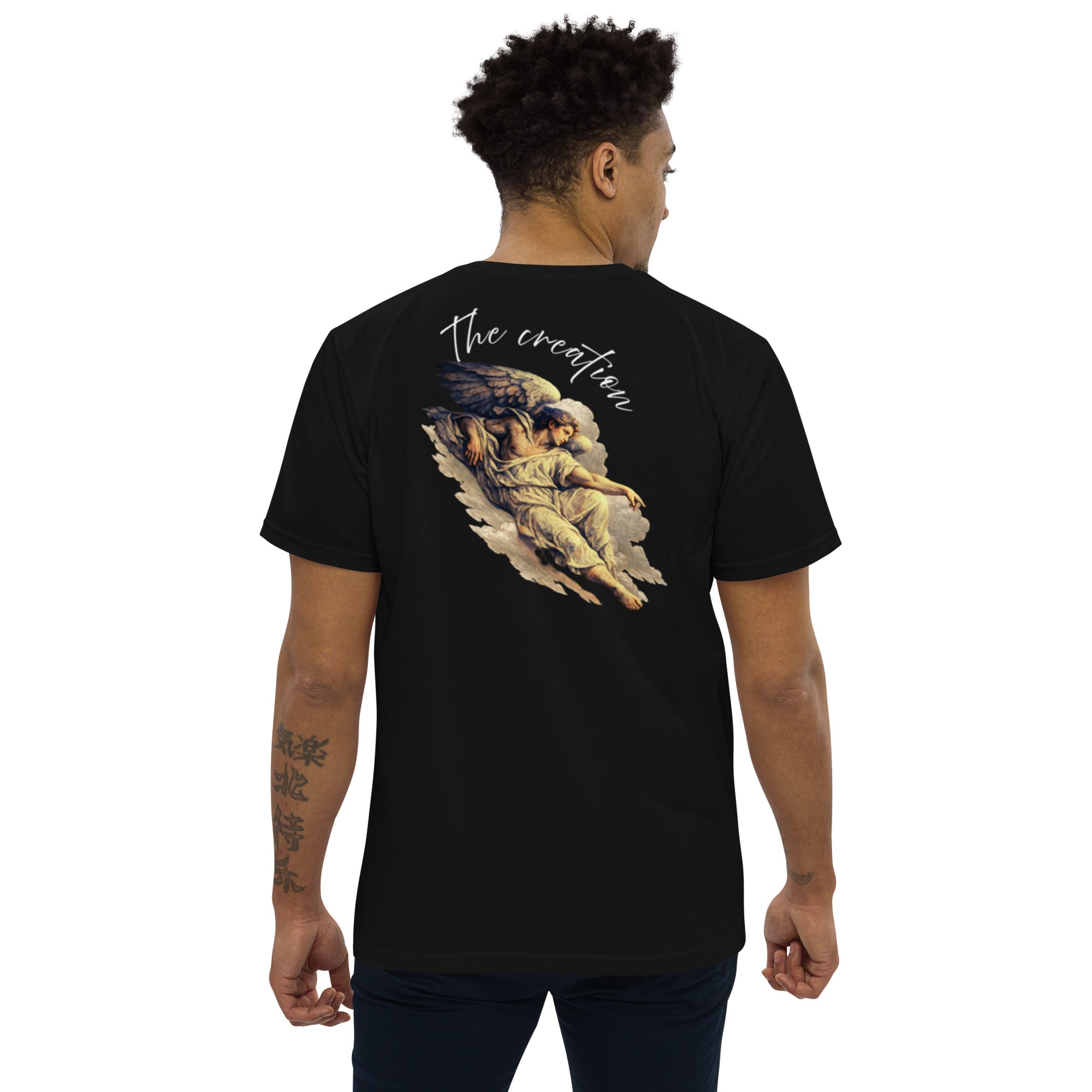 Men's fitted straight cut t-shirt
